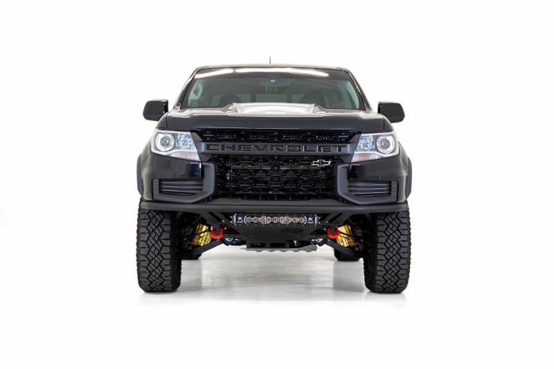 Chevrolet Colorado ZR2 Bumper - Front - Addictive Desert Designs - Pro Bolt-On - Hammer Black - 2021